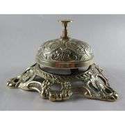 Vintage Solid Brass Hotel Counter Bell