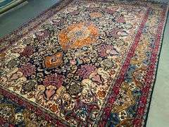 Exquisite Persian Kashmar Masterpiece 8x11