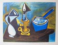 Highly Collectible Limited Edition Pablo Picasso, Still Life with Candle