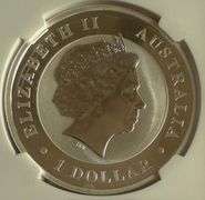 2011 P Australia $1 Koala NGC MS 69