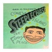 Steepechase, Coney Island by Steve Kaufman (1960-2010)