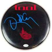 Tool Danny Carey Autographed Custom Framed Drum Head Drumhead Display ACOA