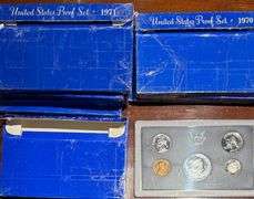 8 1970-2 1983  US Proof Sets