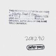 Liberty, Earth and Flag by Peter Max