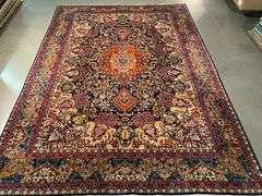 Exquisite Persian Kashmar Masterpiece 8x11