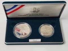 1992 Set Columbus Quincentenary, 2 Coins PR