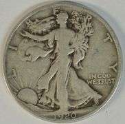 Scarce 1920-D Walking Liberty Half Dollar in nice Fine condition