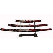 Handmade Japanese Katana 3-Piece Samurai Sword