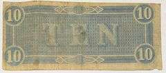 $10 Feb 17 1864 Series $10 CSA Note