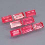 Bright pinkish red 4.50ct Rubies from Madagascar