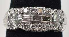 Precious Diamond Ring in Platinum