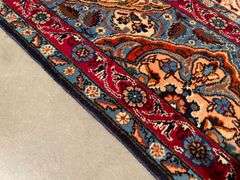 Exquisite Persian Kashmar Masterpiece 8x11
