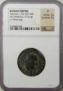 Roman Empire Valerian I, AD 253-260 / F NGC