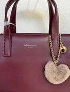 Stylish Burgundy Color Designer Bag By David Jones-Paris
