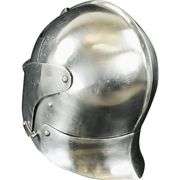 Full Metal Medieval North Italian Bellows Helmet