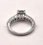 Stunning 2 Band 3.75 Ct Lab Simulated Diamond Ring Set