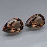 Fantastic 10.49ct set of gem grade Smoky Quartz