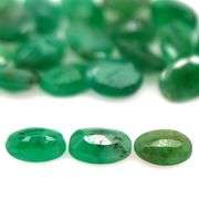 Real 8.84ct 22 piece Zambian Emerald set