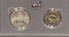 1991 Mount Rushmore 2 Coin Unc Set