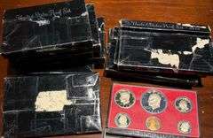 10 1978-1982  US Proof Sets.