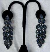 Sapphire Color of Fashion Jewelry Earrings