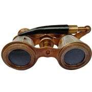 Mother of Pearl Brass Opera Glasses Binoculars