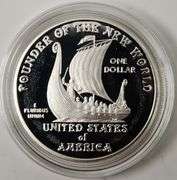 2000-P $1 Leif Ericson Millennium PR DCAM