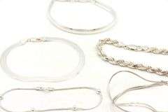 Group lot of 5 Vintage 925 sterling silver bracelets
