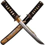 Hand-Forged Mini Katana Samurai Tanto Sword