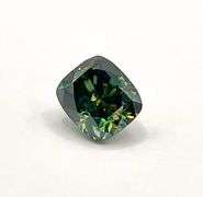 Huge 8.25 Ct Sparkling VVs1 Emerald Green Lab Simulated Diamond Solitaire