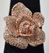 Ravishing Rose Diamond Ring in 14K Rose Gold