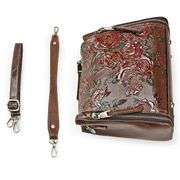 Women's Rose Leather Crossbody Bag