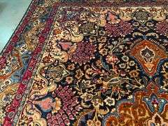 Exquisite Persian Kashmar Masterpiece 8x11