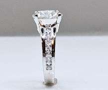 Huge 5 Ct White E-F VVS1 Lab Simulated Diamond Ring