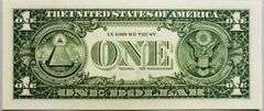 Superb Crisp 2003 $1 Note Atlanta Fancy Radar Serial Number 61444416!