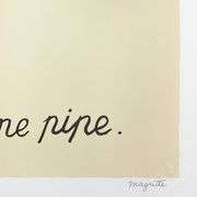 La Trahison des Images by Magritte (1898-1967)