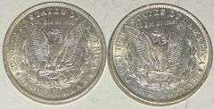 1883 O &1885 O Slider or Unc Morgans