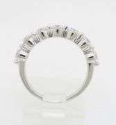 1.50CTW Shared Prong Seven Stone Diamond Band