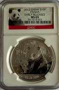 China Panda 2012 NGC MS 69 Early Release.