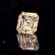 Huge Rare 5.5 Ct VVs1 Asscher Cut White H-I  Fire Moissanite Solitaire