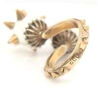 Gucci Faux Pearl Spike cocktail ring