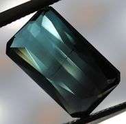 Real! 1.81ct untreated bi-color Indicolite Tourmaline