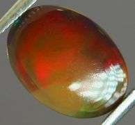 Fantastic 2.35ct black Opal cabochon