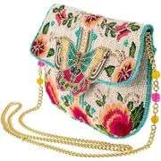 Butterfly Embroidery Handmade Shoulder Bag
