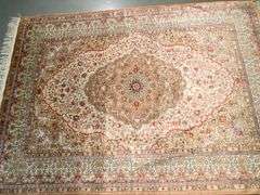 Authentic Persian Silk Qum Masterpc 3.6x5
