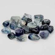 Collectors 20pc. 12.23ct uncut Sapphire set