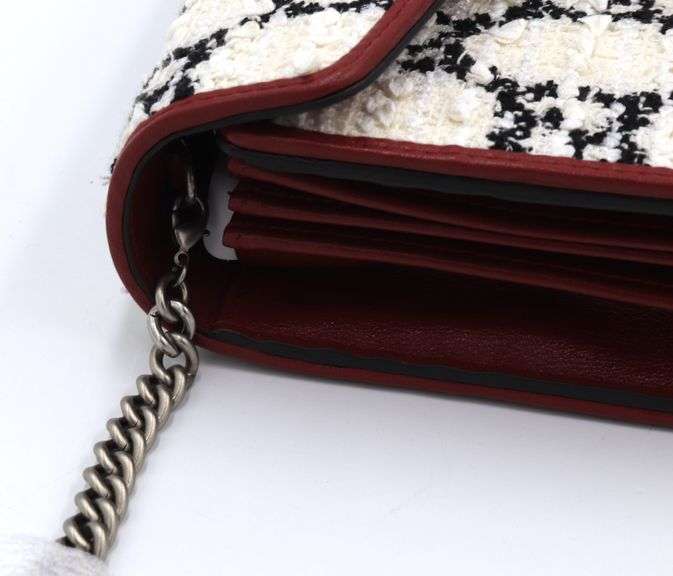 Gucci small Tweed Dionysus shoulder bag