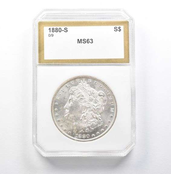 1880-S Morgan Silver Dollar MS63 PCI