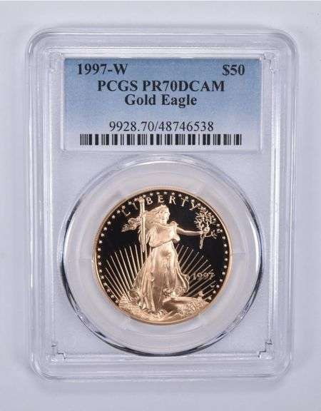 1997-W $50 American Gold Eagle 1 Oz Gold PR70 DCAM PCGS