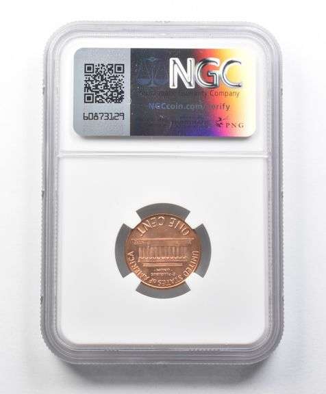 MS64 RD 1970-S Small Date Lincoln Memorial Cent NGC